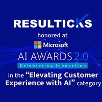 Resulticks wins AI award for Elevating Customer Experience Newsroom Thumbnail