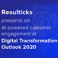 Resulticks at Digital Transformation Outlook 2020 Newsroom Thumbnail