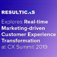 Resulticks Real-Time Marketing at CX Summit 2019 Newsroom Thumbnail